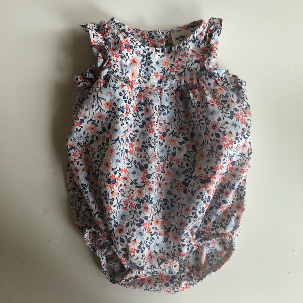 Oshkosh Floral Romper | 6 Months